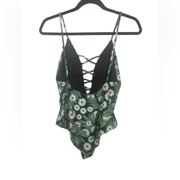 Mara Hoffman Standard Lattice One Piece Swimsuit - Picture 3 of 7